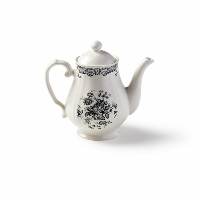 Чайник с крышкой 965 мл H 19,5 см Bitossi Rose Black BID00465