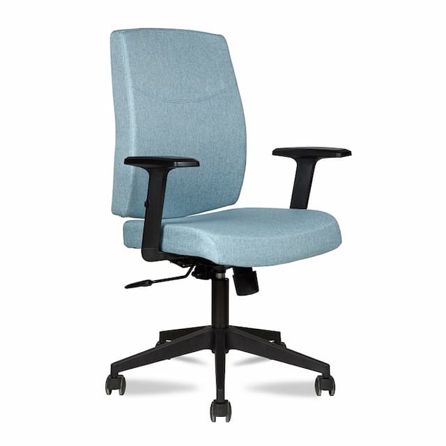 Кресло офисное Мирэй МГ-19 (крестовина: пластик паук | подлокотники: 709) ткань Romeo Kiton