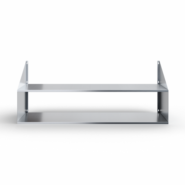 Полка настенная сплошная Rada ПКЧ-2-15/4-С