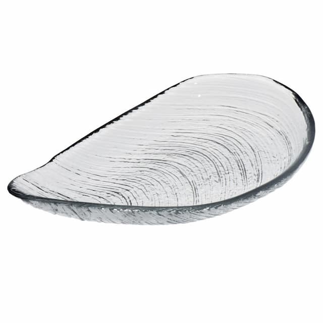 Тарелка ARDACAM Auster ARD 1953.1 22,5x12,5 см h 3,5 см (стекло, прозрачная)