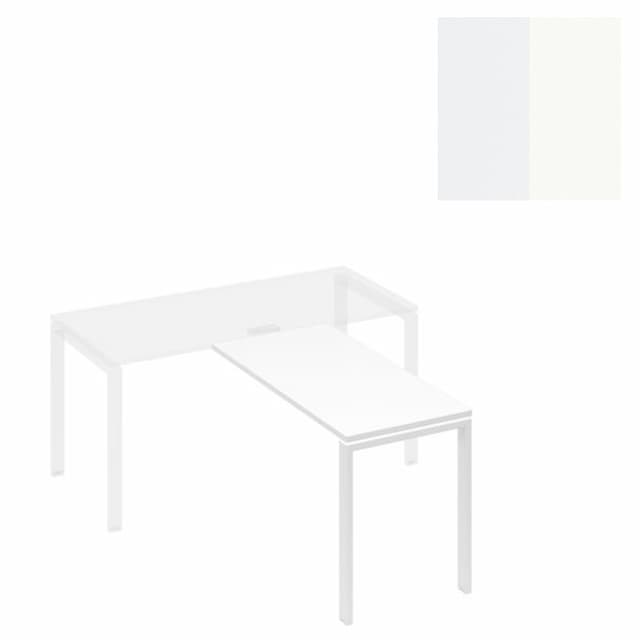 Брифинг-приставка каркас Юнитекс А4 UNO А4 Б1 072 БП (120x60x75) белый премиум/металлокаркас белый