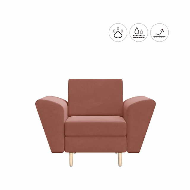 Кресло Мастерфабрик Мазего Clarins 312 ткань букле