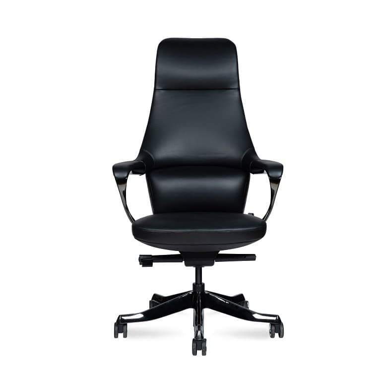 Кресло офисное Norden TITANIUM FG-1822A-2 (черная кожа)