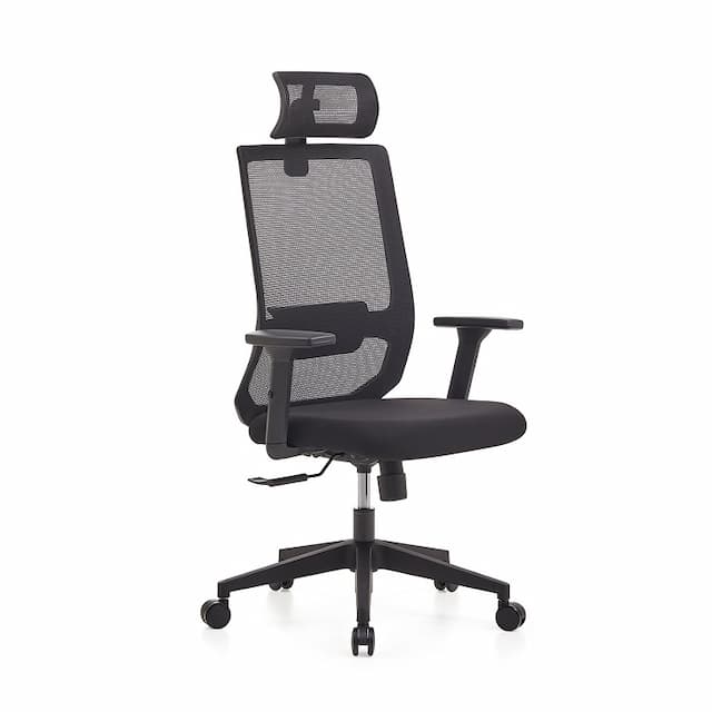 Кресло офисное Riva Chair Lid (853A-DP3D) черный