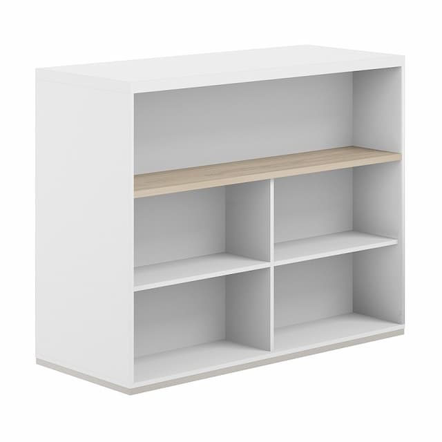 Стеллаж-комбо 1238 двухсторонний Norden Allegro AG.254.201.664.BG с топом и экраном тканевым высоким