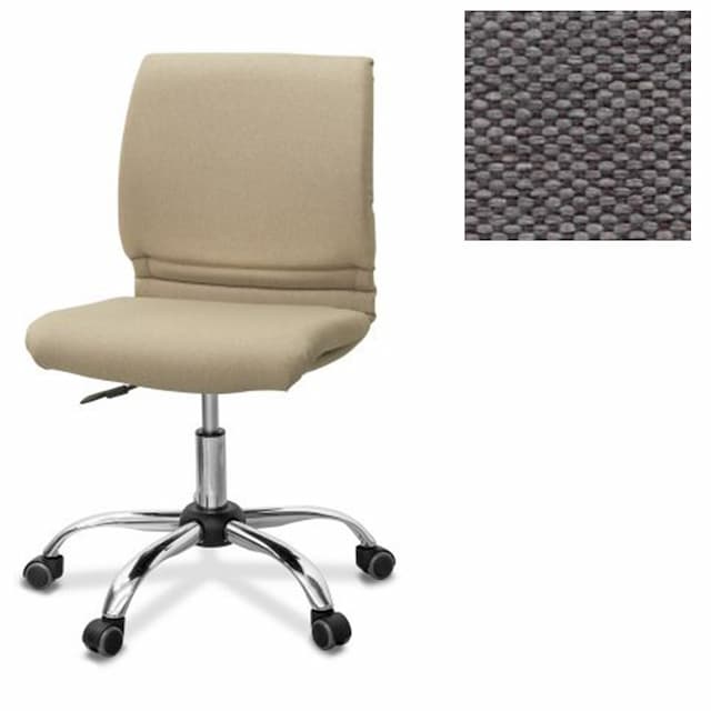 Офисное кресло для персонала Юнитекс Квадро Х2 ткань Bahama серая
